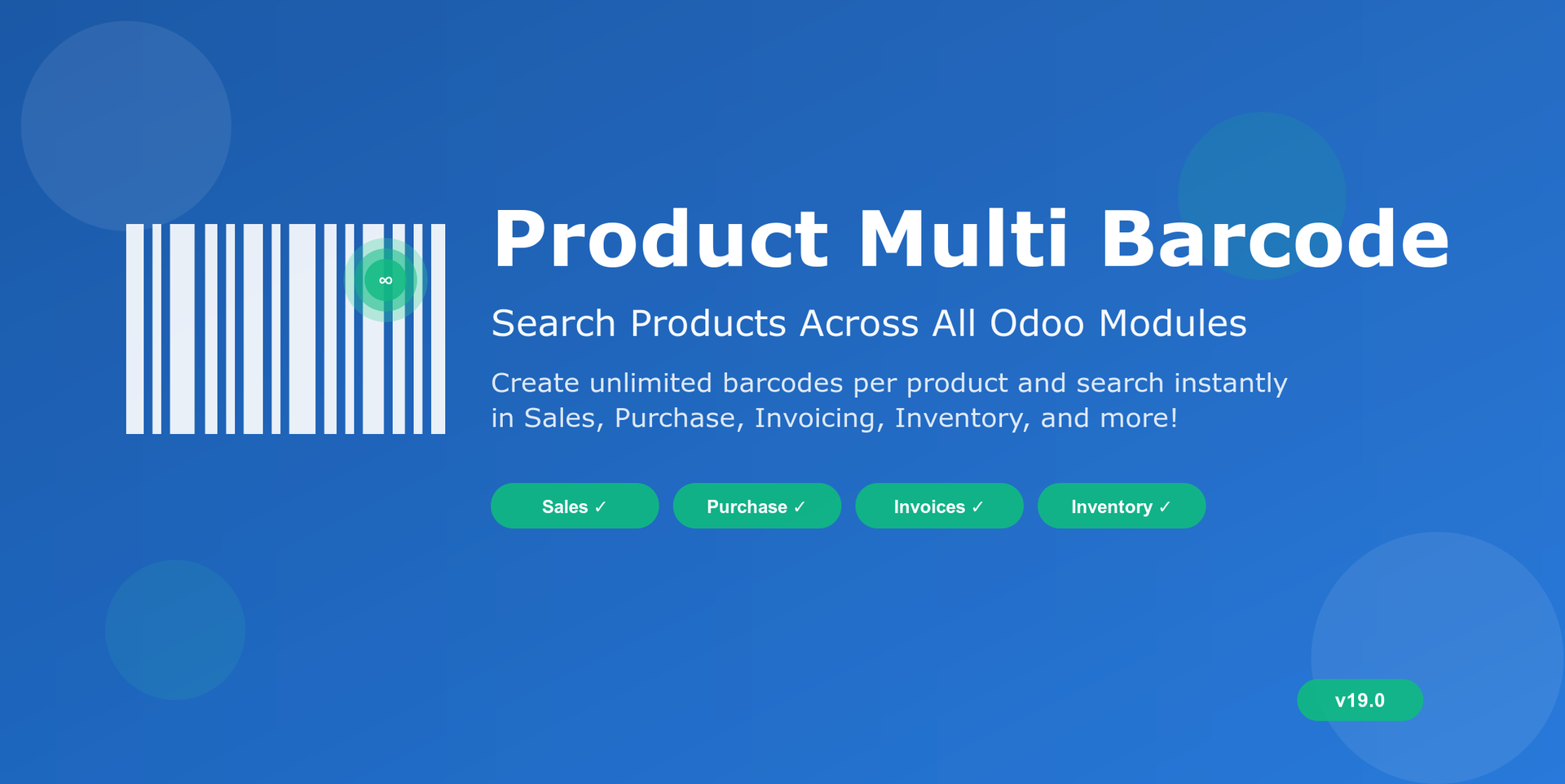Product Multi Barcode Banner