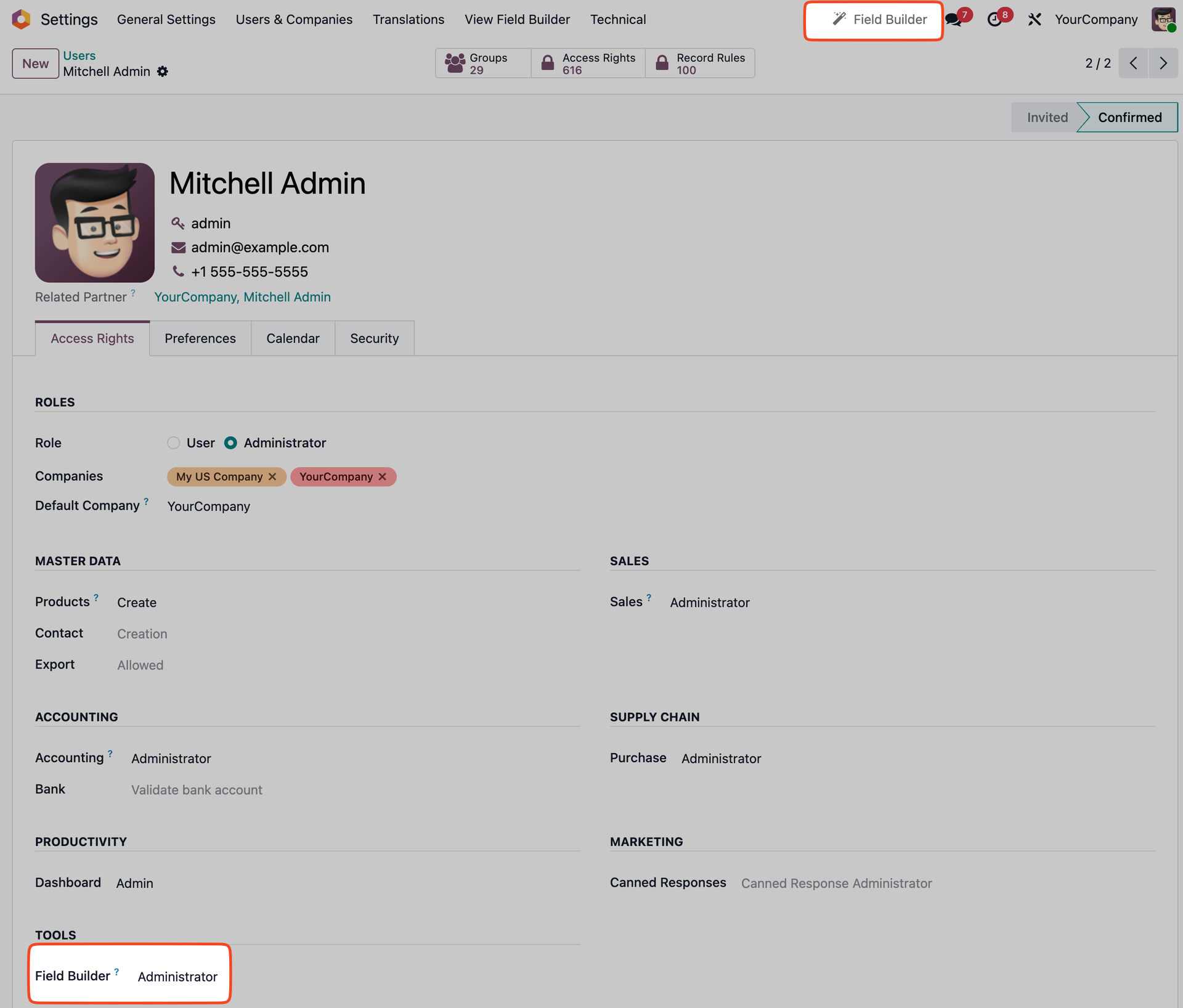 Security Groups Configuration